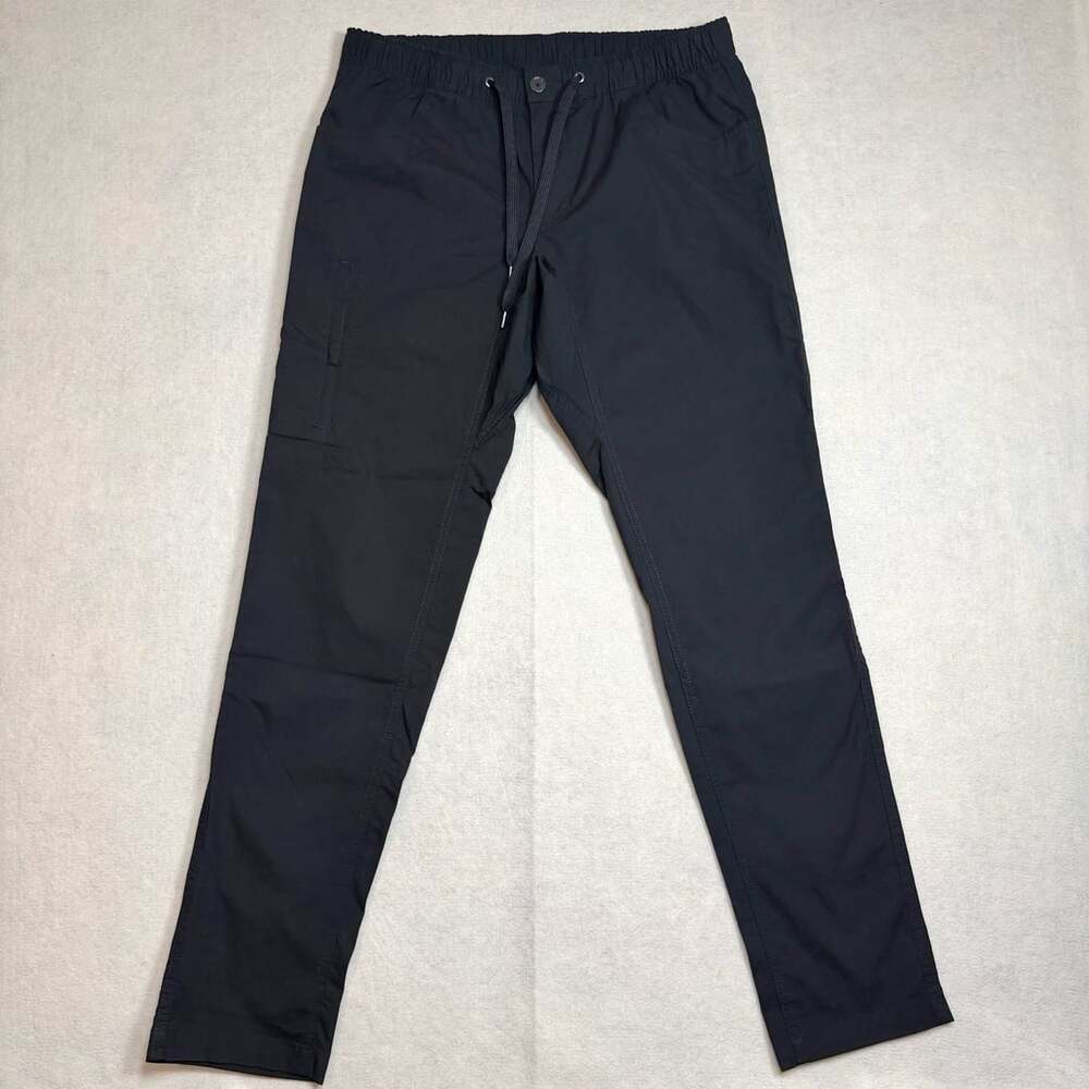Bylt Pants Mens Size L Weekender Cargo Black Ripstop Casual Travel Wear